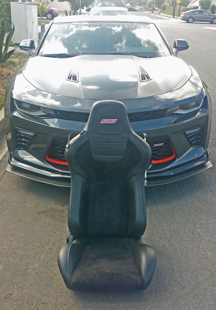 Recaro Style Seats for our 2016 Camaro SS... CAMARO6